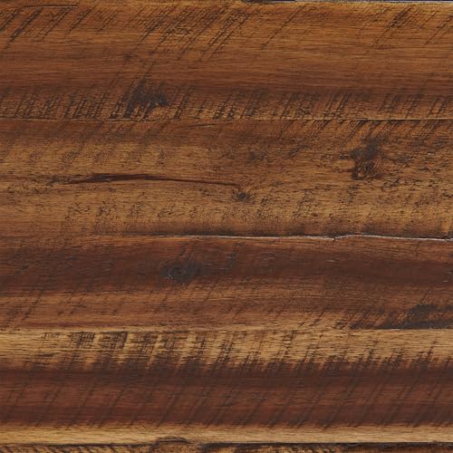 Durango 60" Rustic Farmhouse Wood Bench, Solid Wood Entryway Seating for Dining, Kitchen, Hallway