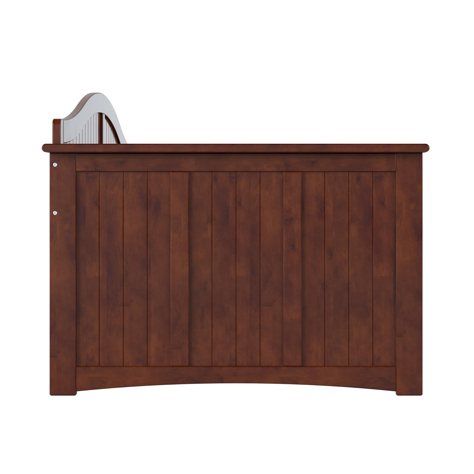 Nantucket Twin Daybed – Classic Walnut Wood Frame, Ideal for Living Room, Guest Room or Bedroom