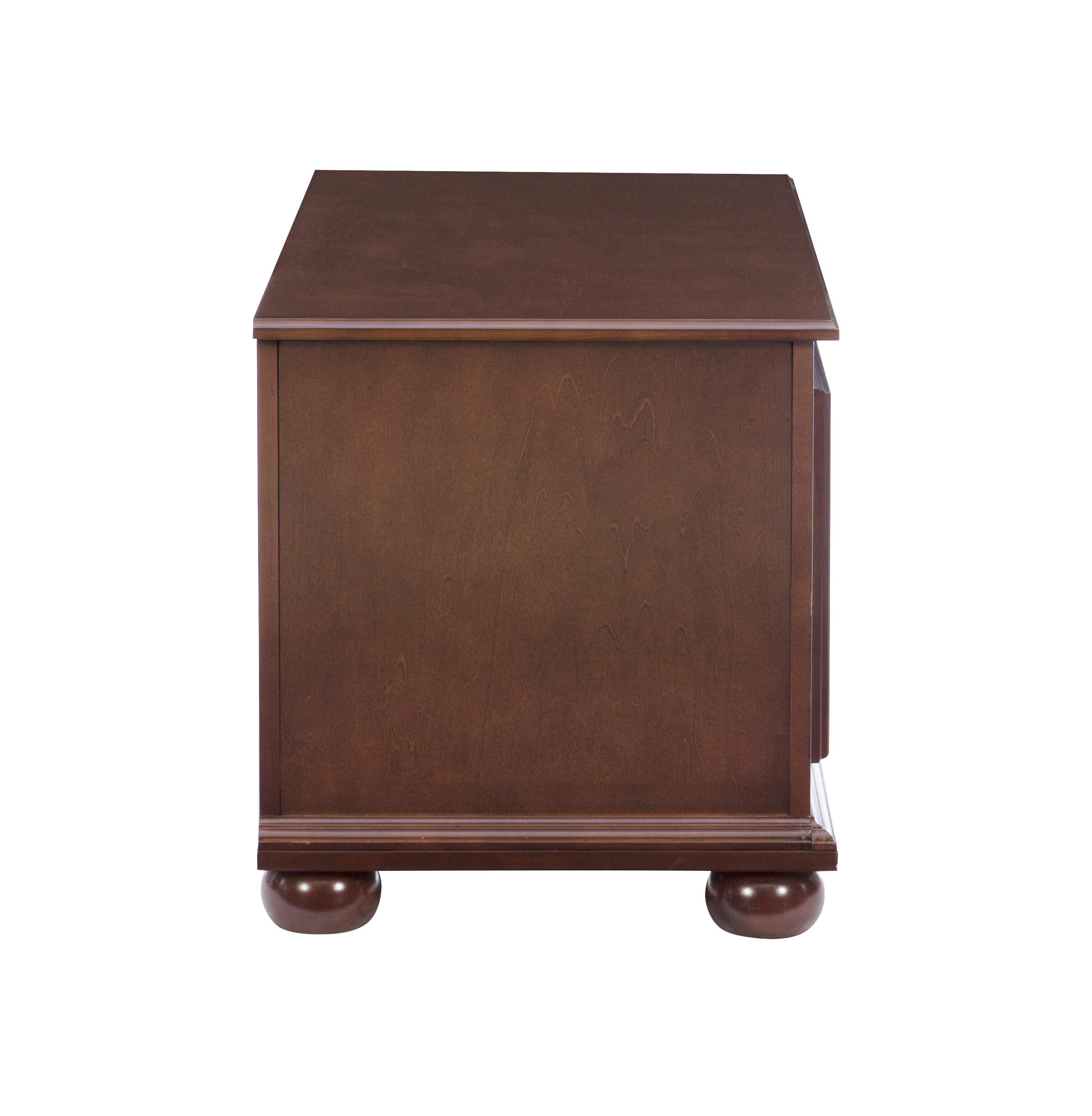 Chadwick Cedar Chest, Wooden Storage Trunk with Cherry Finish for Bedroom, Living Room, or Hallway