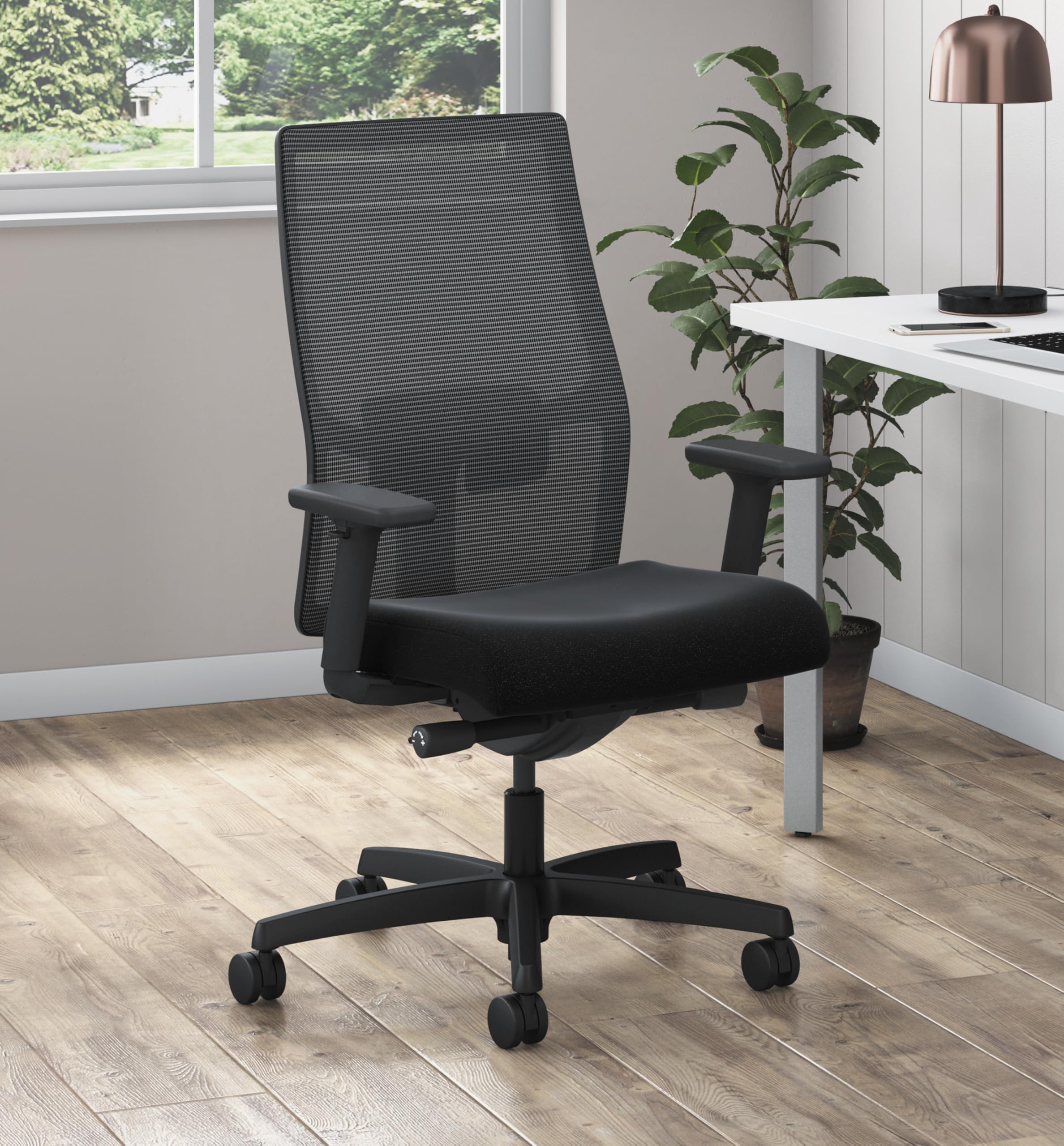 Ignition 2.0 Ergonomic Office Chair, Adjustable Tilt, Swivel Wheels, Comfortable Desk Chair for Long Hours