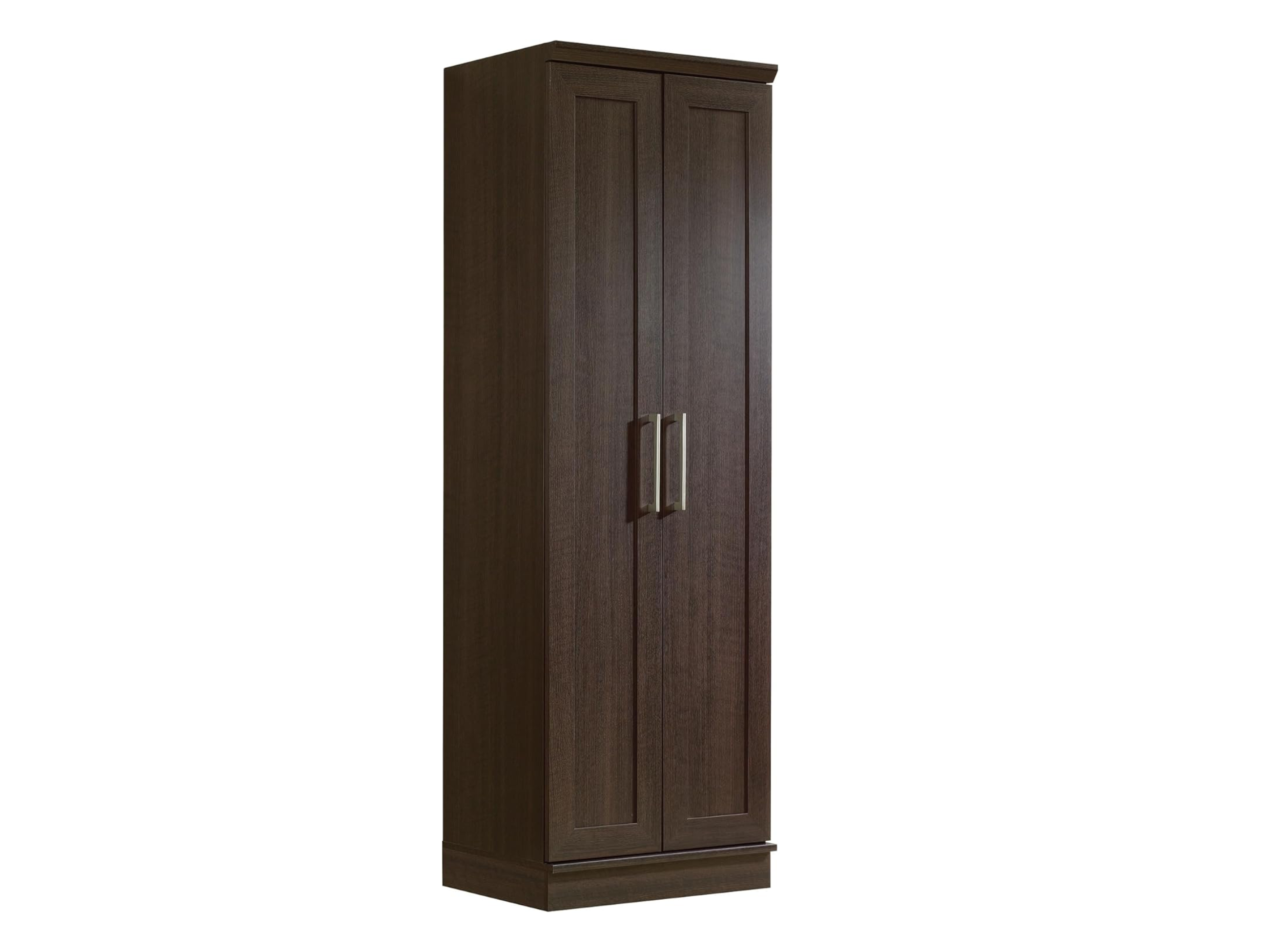 HomePlus Storage Cabinet – Freestanding Soft White Pantry Cabinet with Doors & Adjustable Shelves for Kitchen or Hall