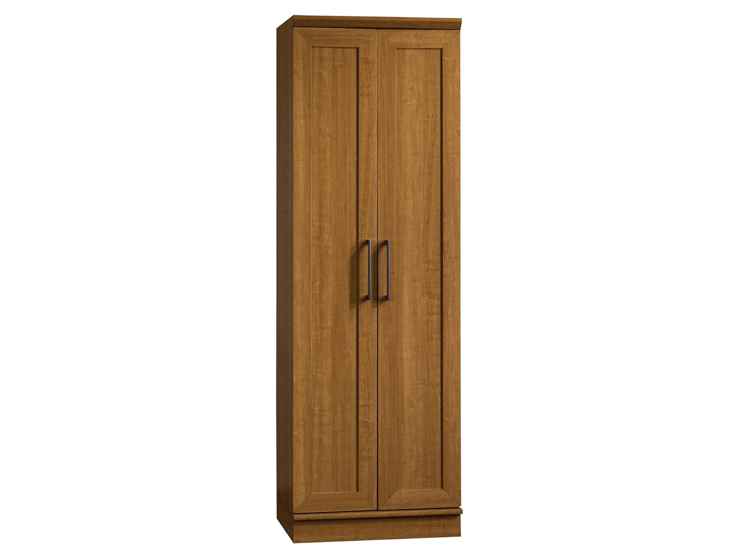 HomePlus Storage Cabinet – Freestanding Soft White Pantry Cabinet with Doors & Adjustable Shelves for Kitchen or Hall